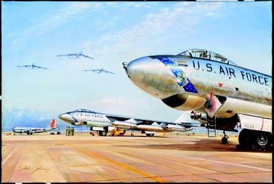 John Young Hand Signed and Numbered Limited Edition: "Cold War Warriors"