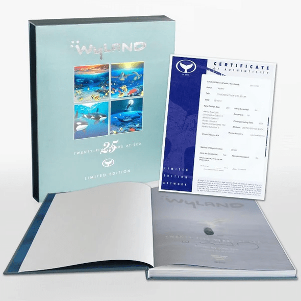 John Yow Limited Edition Deluxe Collector's Hardcover Art Book: "25 Years at Sea"