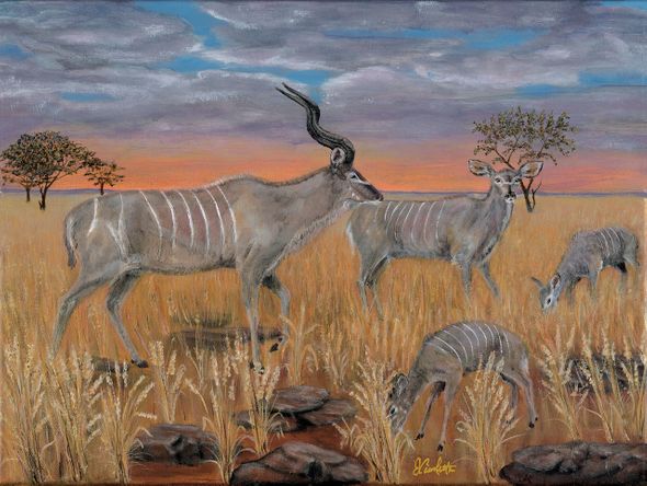 Jon Ciarletta Limited Edition Museum Quality Gicl&eacute;e: "Evening Stroll"