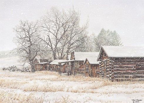 Jon Crane Artist Signed Limited Edition Giclee Print:"A Whisper of the Past"