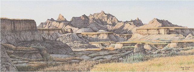 Jon Crane Artist Signed Limited Edition Giclee Print:"Where Spirits Still Roam"