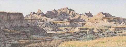Jon Crane Artist Signed Limited Edition Giclee Print:"Where Spirits Still Roam"