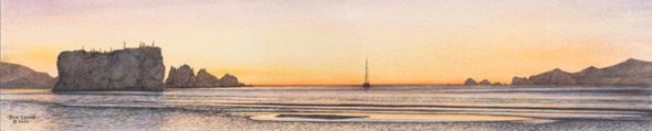 Jon Crane Hand Signed and Numbered Artist Proof Limited Edition Giclee on Paper:"Somos el Barco"