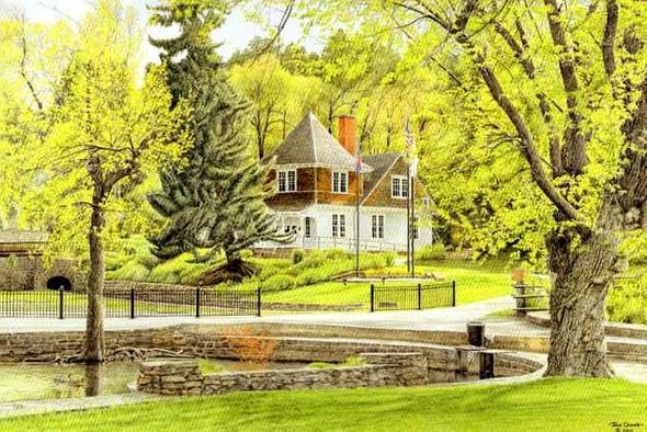 Jon Crane Hand Signed and Numbered Limited Edition Giclee Print on Paper: "Preserving the Past"