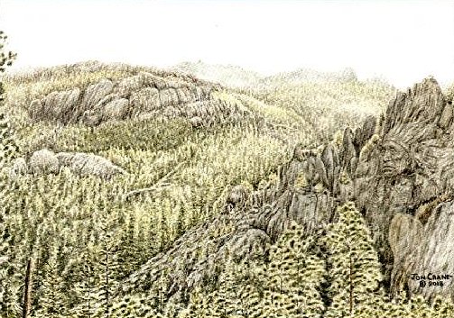 Jon Crane Hand Signed Artist Proof Limited Edition Print:"Enduring Spirits"
