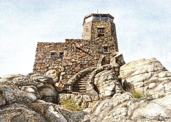 Jon Crane Hand Signed Artist Proof Limited Edition Print:"Standing Watch"