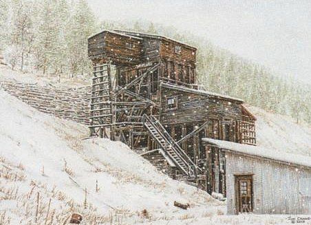 Jon Crane Hand Signed Artist Proof Limited Edition Print:"Timbers of Time"