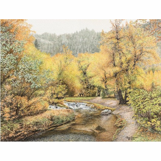 Jon Crane Hand-signed Limited Edition Artist Proof Print:"Above the Falls"