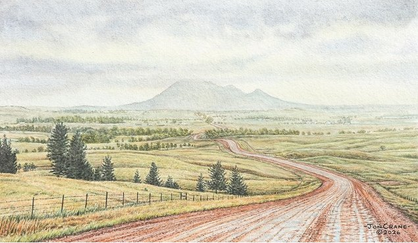 Jon Crane Hand-signed Limited Edition Artist Proof Print:"Sacred Journey "