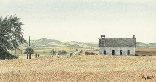 Jon Crane Handsigned & Numbered Limited Edition Giclee on Paper: "A Country Tradition"