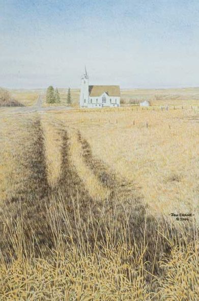 Jon Crane Handsigned & Numbered Limited Edition Giclee on Paper: "Autumn Grace"