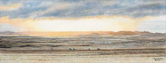 Jon Crane Handsigned & Numbered Limited Edition Giclee on Paper: "Magic Light "