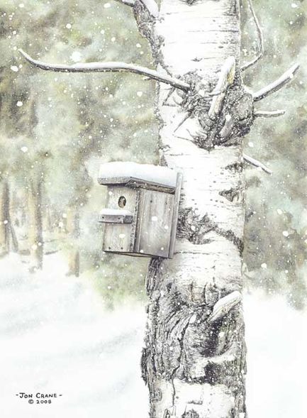 Jon Crane Handsigned & Numbered Limited Edition Giclee on Paper: "Neighbors"