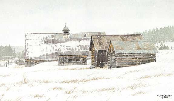 Jon Crane Handsigned & Numbered Limited Edition Giclee on Paper: "Time Waits for No One"