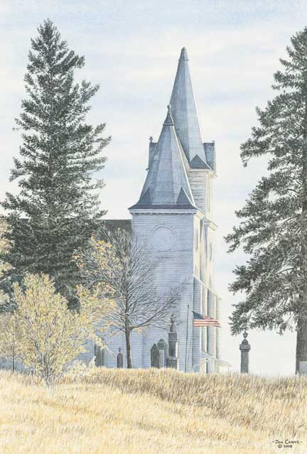 Jon Crane Handsigned & Numbered Limited Edition Giclee on Paper:"Touching Heaven"