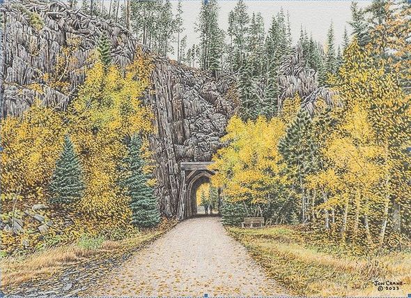 Jon Crane Hand Signed & Numbered Artist Proof Print:"Passage Through Time"