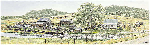 Jon Crane Handsigned & Numbered Limited Edition Print:"Last Song Of Summer"