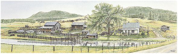 Jon Crane Handsigned & Numbered Limited Edition Print:"Last Song Of Summer"