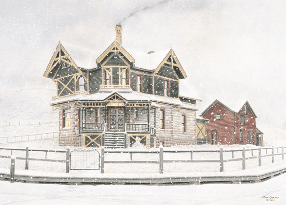 Jon Crane Handsigned & Numbered Limited Edition Print: "M'Gillycuddy's Home"