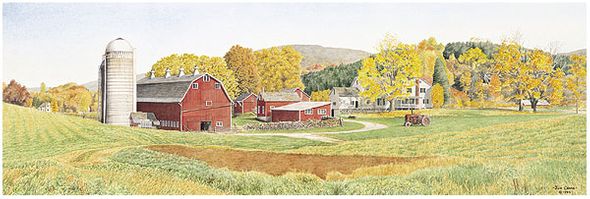 Jon Crane Artist Proof Limited Edition Print:"October Ambience"