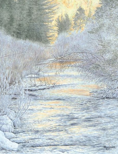 Jon Crane Handsigned & Numbered Limited Edition Print:"Sunlight and Song"
