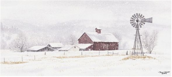 Jon Crane Limited Edition Artist Proof Giclee on Paper:"VIP Ranch"