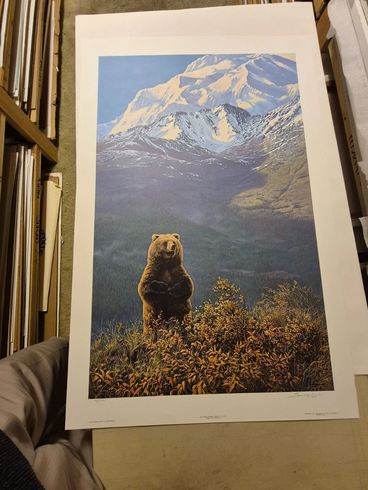 Jon Seerey Lester Signed and Numbered Limited Edition Lithograph: ""