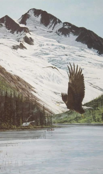 Jon Van Zyle Signed and Numbered Limited Edition Lithograph: ""