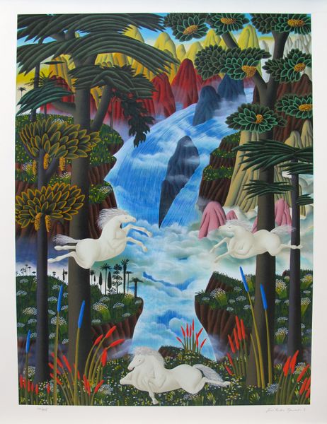 Jose Carlos Ramos Hand Signed Limited Edition Serigraph:"Power In Nature"