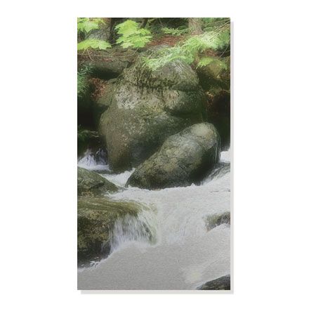 Joy Doherty Limited Edition Ready to Hang Giclee on Brushed Aluminum: "In the Flow II"