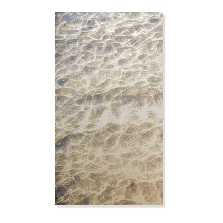 Joy Doherty Limited Edition Ready to Hang Giclee on Brushed Aluminum: "Ocean Ripples I"