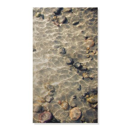 Joy Doherty Limited Edition Ready to Hang Giclee on Brushed Aluminum: "Ocean Ripples III"