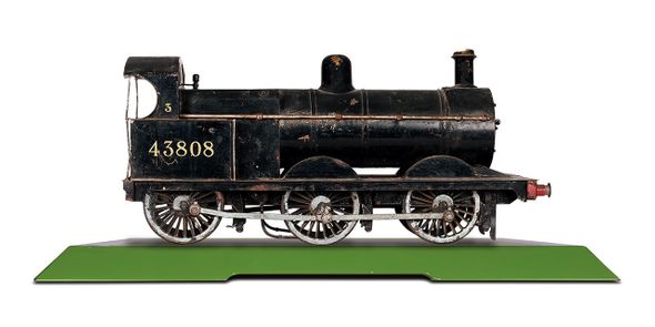 JoyBuilding Limited Edition Museum Quality Gicl&eacute;e: "Train Engine"