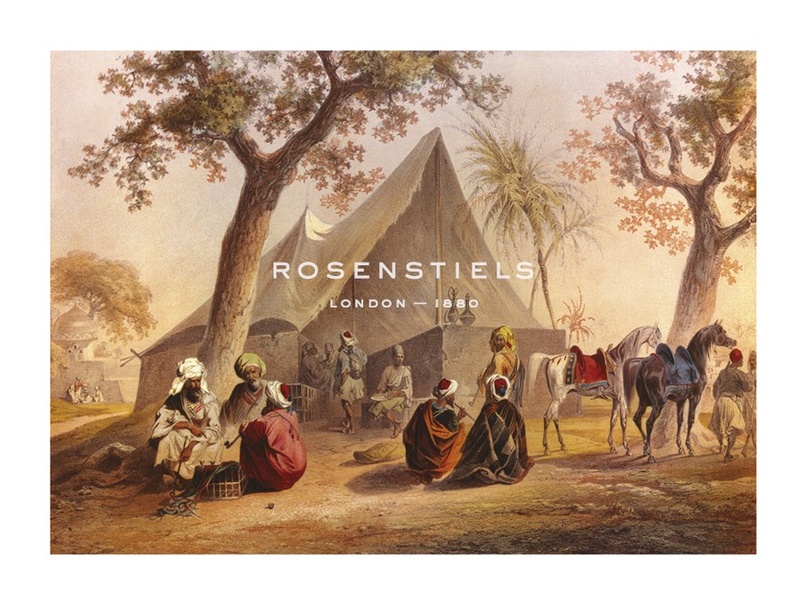 Jozsef Heicke Hand Numbered Limited Edition Print on Paper :"Middle East Views III"