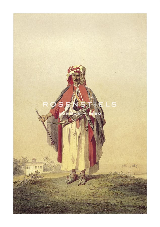 Jozsef Heicke Hand Numbered Limited Edition Print on Paper :"Middle East Views V"