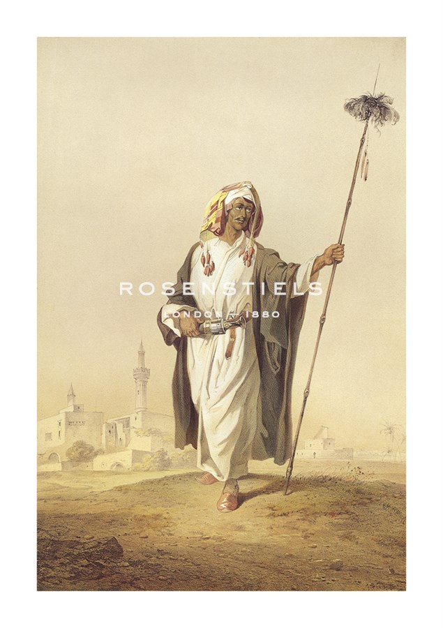 Jozsef Heicke Hand Numbered Limited Edition Print on Paper :"Middle East Views VI"