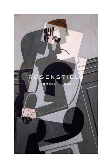 Juan Gris Hand Numbered Limited Edition Print on Paper :"Portrait of Madame Josette Gris"