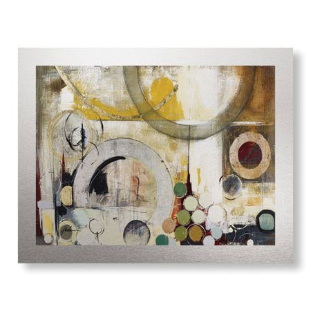 Judeen Limited Edition Ready to Hang Giclee on Brushed Aluminum: "Floating I"