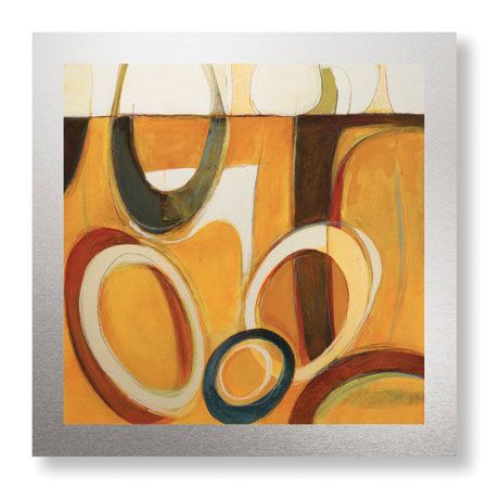 Judeen Limited Edition Ready to Hang Giclee on Brushed Aluminum: "Juggle IV"