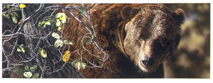 JUDY LARSON 9X26 Secondary Market Art: "FAMILY TREE"