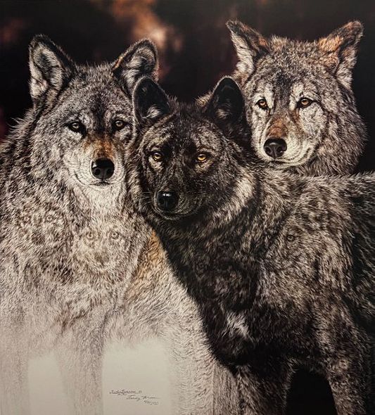 JUDY LARSON  Limited Edition SN Secondary Market Art Print: "SILENT SPRING"