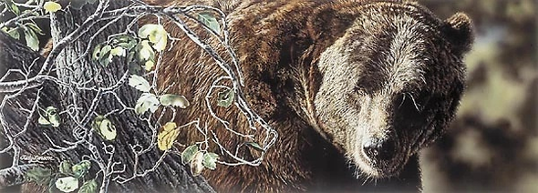 Judy Larson Signed and Numbered Limited Edition Lithograph: "Family Tree"
