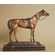 Jules Moigniez Handcrafted Solid Bronze Sculpture:"Show Horse" (looking right)