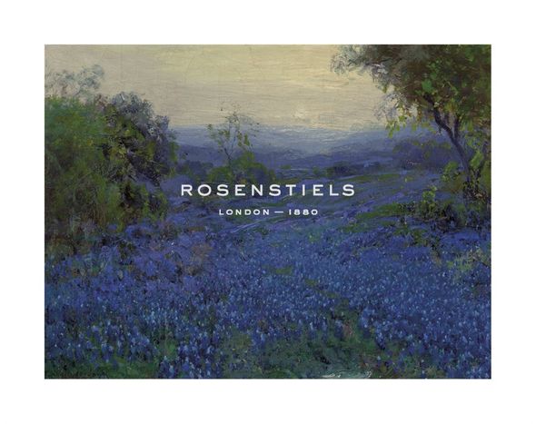 Julian Onderdonk Hand Numbered Limited Edition Print on Paper :"Bluebonnets in Spring"