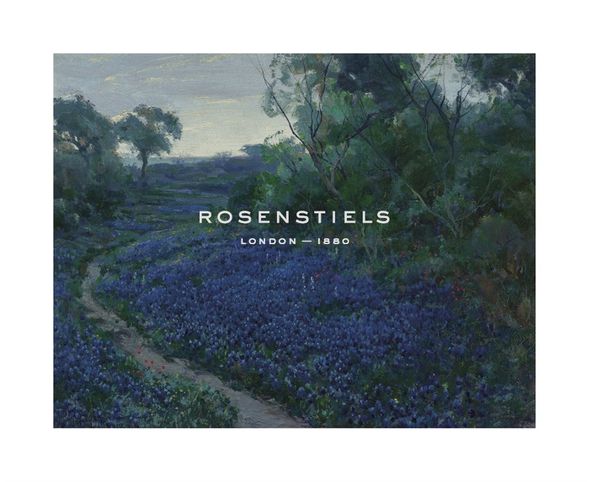 Julian Onderdonk Hand Numbered Limited Edition Print on Paper :"Bluebonnets in the Misty Morning"