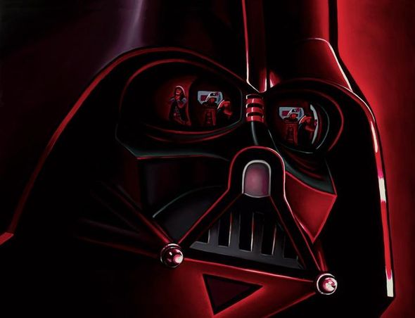 Christian Waggoner  Star Wars Reflections Limited Edition Art:"Lord Vader"