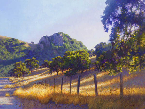 JUNE CAREY 32X24 Secondary Market Art: "PACHECO PASS GCNV"