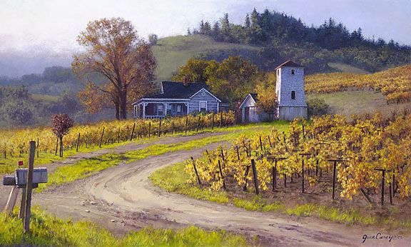 June Carey Handsigned & Numbered Limited Edition Canvas:"A Taste of Heaven"