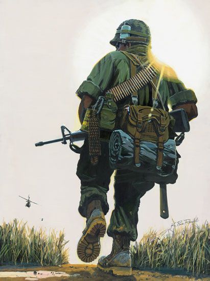 K. Price Randel Handsigned and Numbered Limited Edition Museum Quality Canvas Gicl&eacute;e: "Grunt"