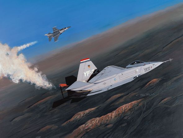 K. Price Randel Handsigned and Numbered Limited Edition Museum Quality Canvas Gicl&eacute;e: "High Alpha"